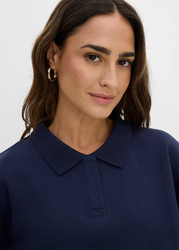 Sweatshirt i 100% &oslash;kologisk bomull, bonprix