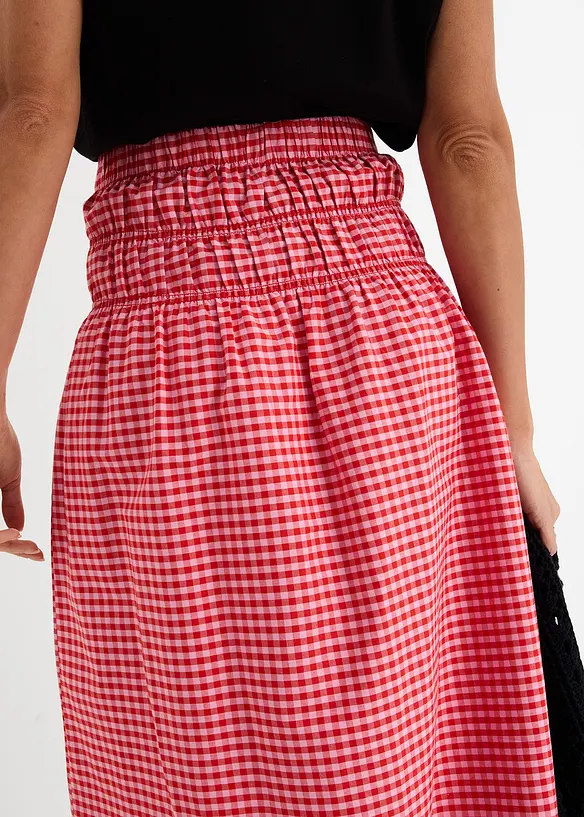 Maxiskj&oslash;rt i elastisk bomullsmiks, bonprix