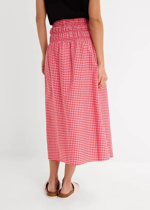 Maxiskj&oslash;rt i elastisk bomullsmiks, bonprix