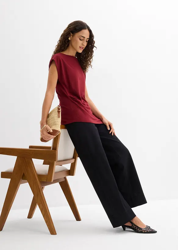 Asymmetrisk topp i Punto di Roma-materiale, bonprix