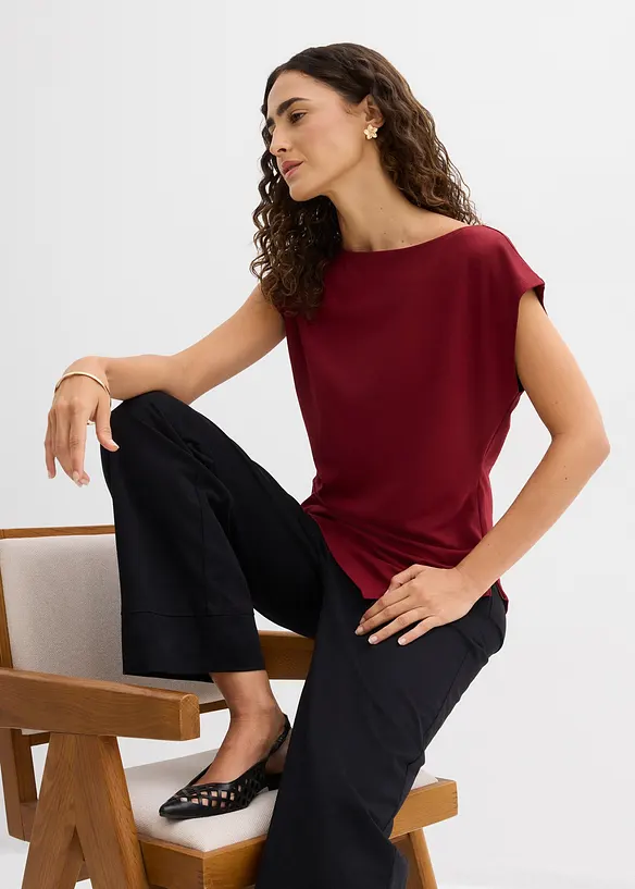 Asymmetrisk topp i Punto di Roma-materiale, bonprix