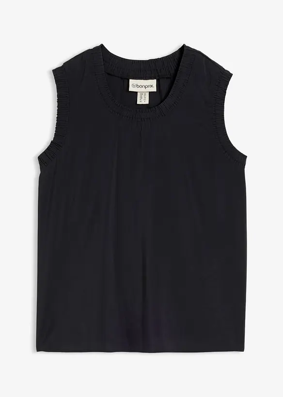 Blusetopp av viskosemiks, bonprix