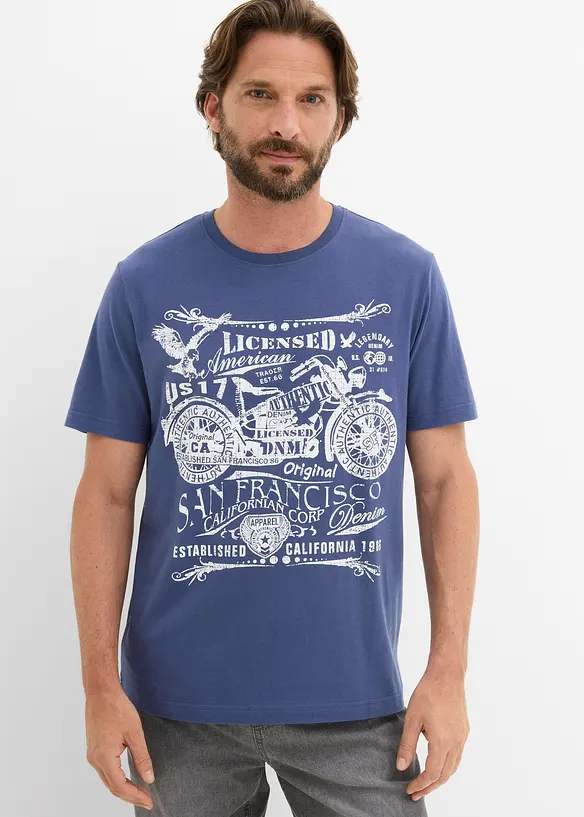 T-skjorte av 100% bomull (2-pack), bonprix