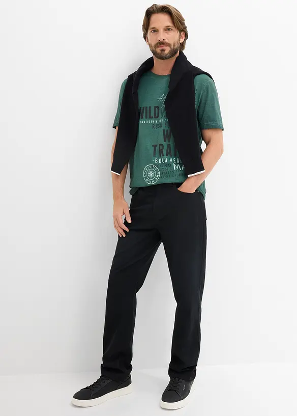 T-skjorte i vasket look, bonprix