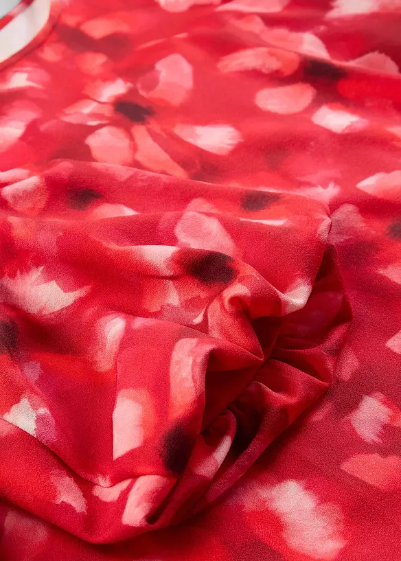 Kjole med ballongermer, bonprix