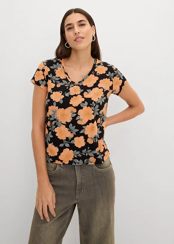 T-skjorte i 100% bomull, bonprix