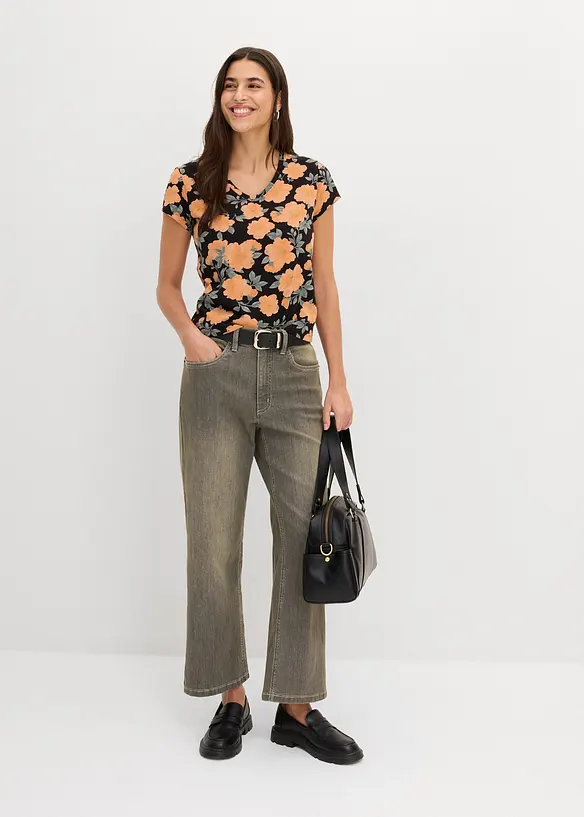 T-skjorte i 100% bomull, bonprix