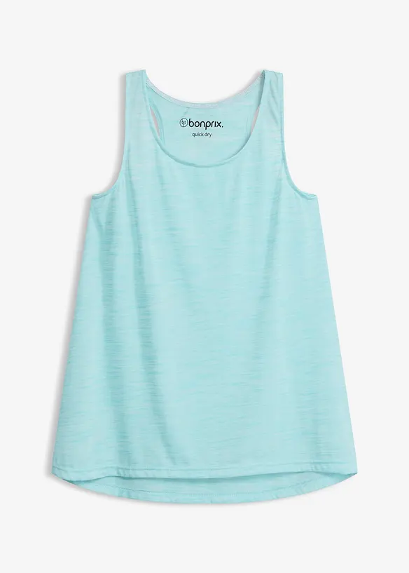 Treningstopp i lett materiale med flammegarn, hurtigt&oslash;rkende, bonprix