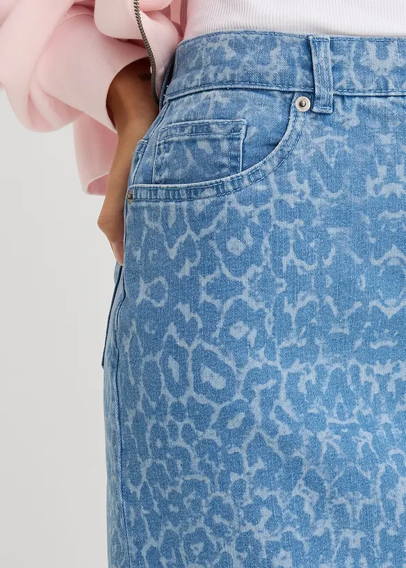 Jeansskj&oslash;rt, bonprix