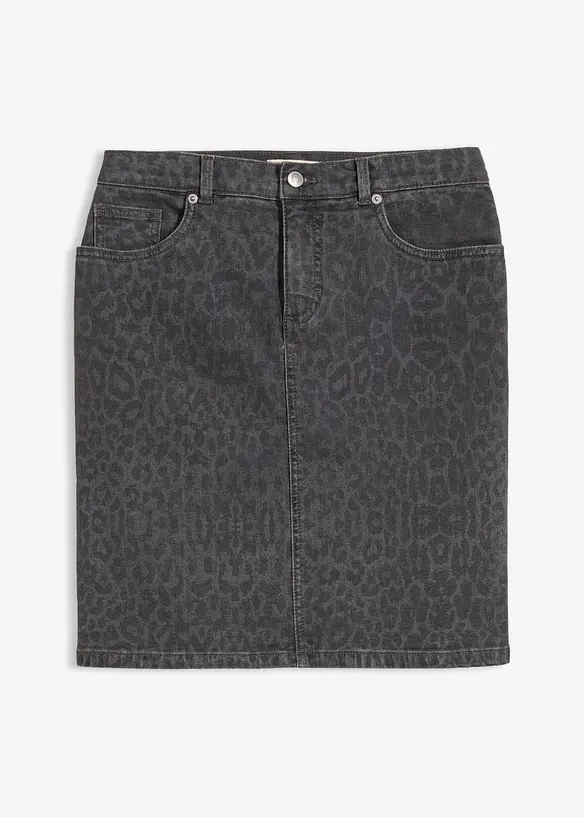 Jeansskj&oslash;rt, bonprix