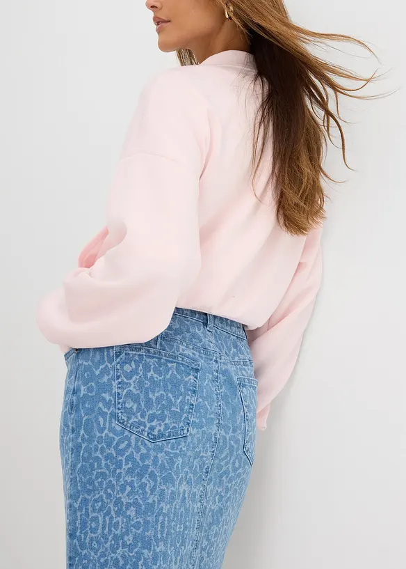 Jeansskj&oslash;rt, bonprix