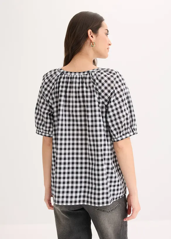 Bluse i 100% bomull, bonprix