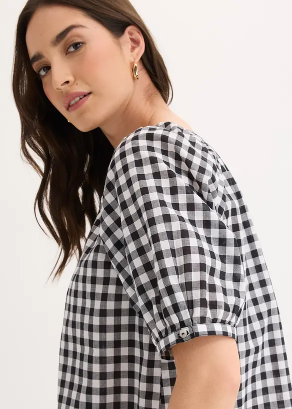 Bluse i 100% bomull, bonprix