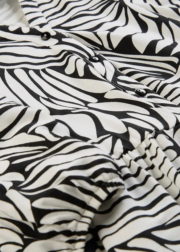 Tunikakjole i myk viskosemiks, bonprix