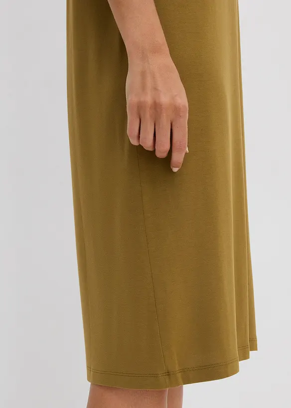 Jerseykjole i myk viskosemiks, bonprix