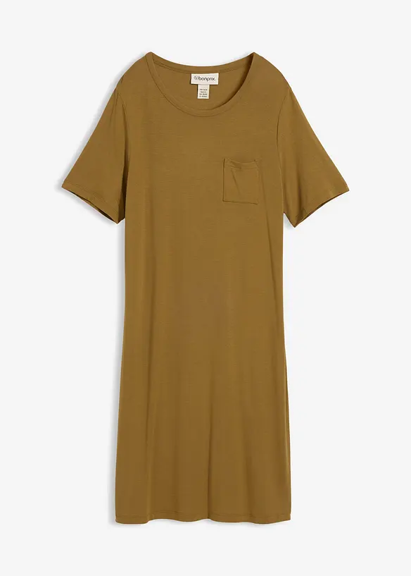 Jerseykjole i myk viskosemiks, bonprix