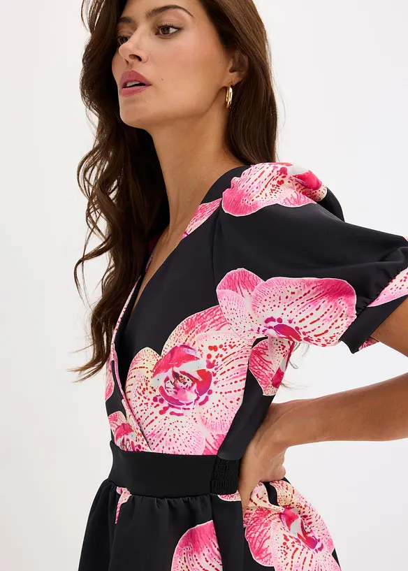 Topp med peplum, bonprix