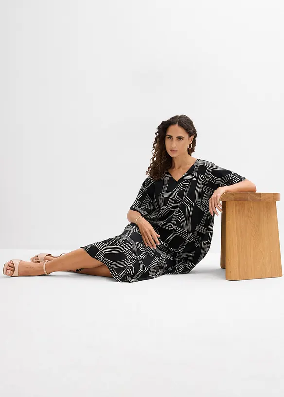 Kaftankjole av viskosemiks, bonprix