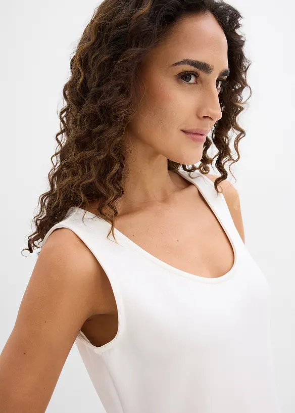 Jerseykjole i lett viskosemiks, bonprix