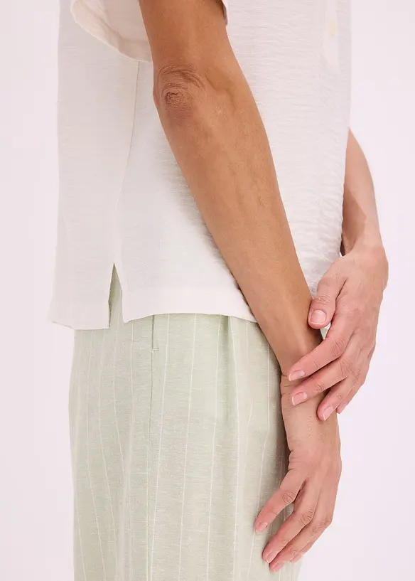 Lett transparent tunika, bonprix