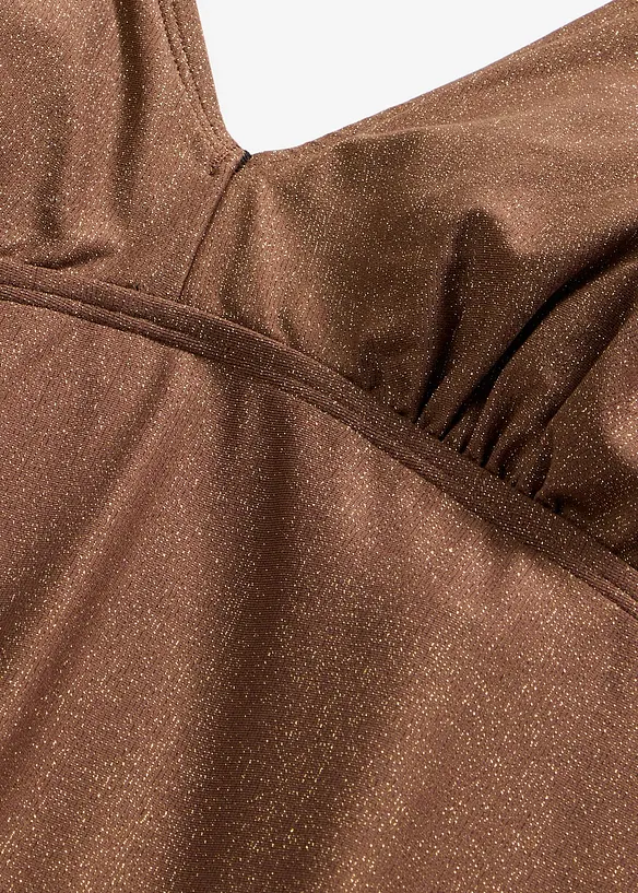 Tankini av glitrende materiale (2-delt sett), bonprix