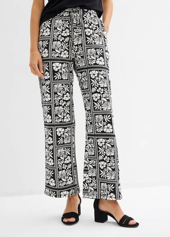 Trikotbukse i Punto di Roma-materiale, bonprix