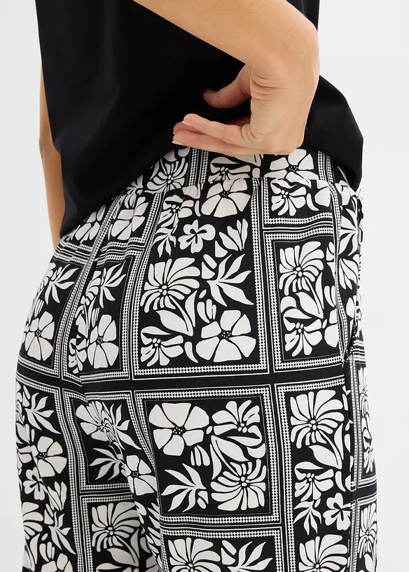 Trikotbukse i Punto di Roma-materiale, bonprix