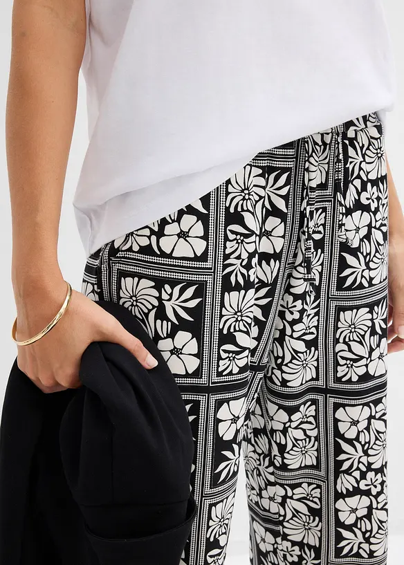 Oversized topp i 100% bomull, bonprix