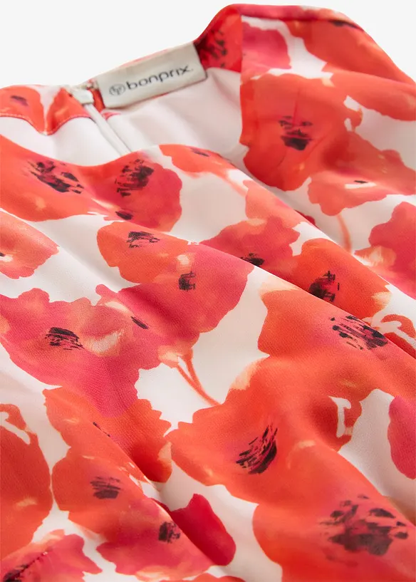 Lang chiffonkjole, bonprix