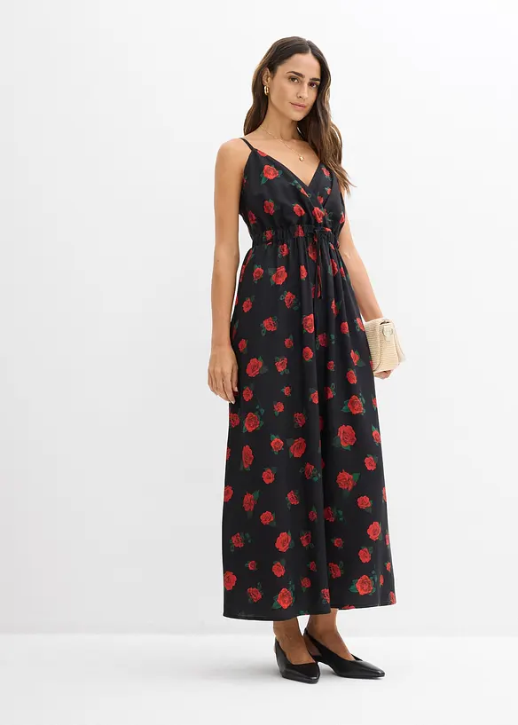 Maxikjole i viskose med pent fall, bonprix