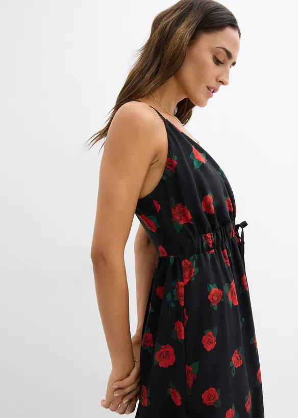 Maxikjole i viskose med pent fall, bonprix