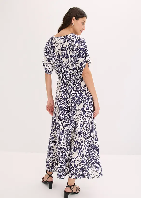Maxikjole i lett viskose, bonprix