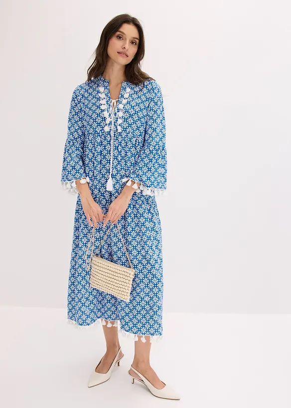 Tunikakjole i lett viskose, bonprix