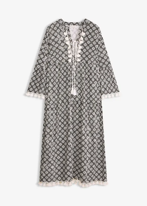 Tunikakjole i lett viskose, bonprix