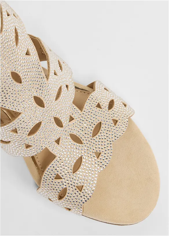 Sandaler med blokkh&aelig;l fra Marco Tozzi, Marco Tozzi