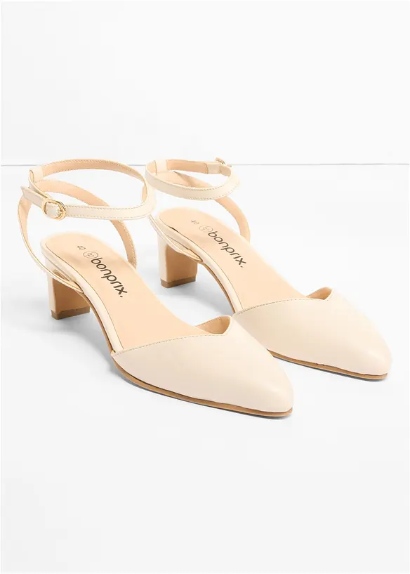 Rempumps med lave h&aelig;ler, bonprix