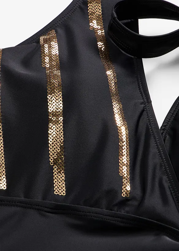 Tankini med paljetter, bonprix