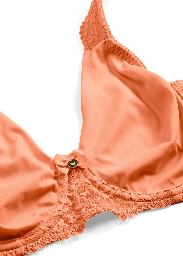 T-skjorte-BH med vatterte skulderb&aring;nd, bonprix