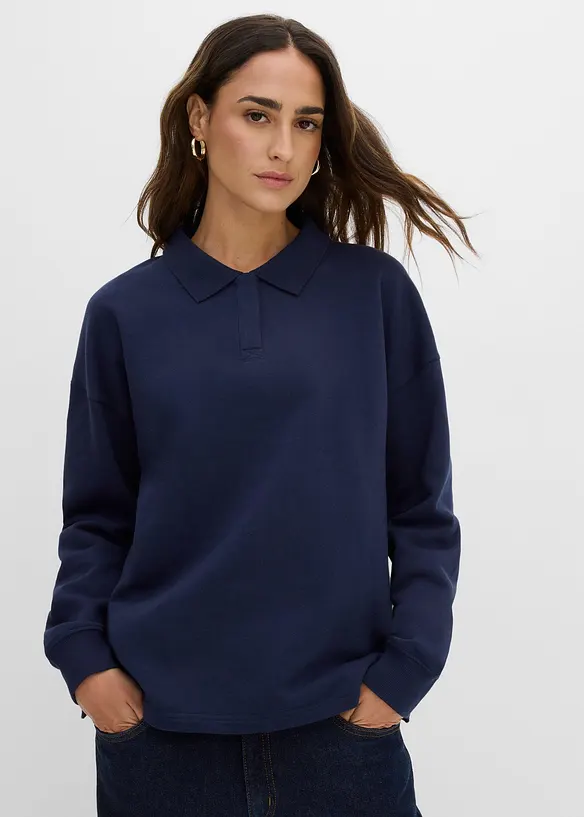 Sweatshirt i 100% &oslash;kologisk bomull, bonprix