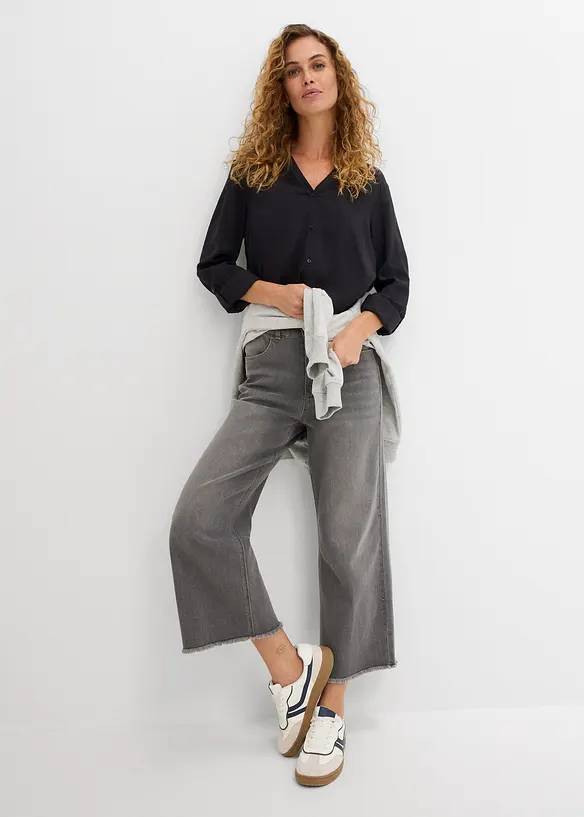 Lett bluse i fint fallende viskose, bonprix