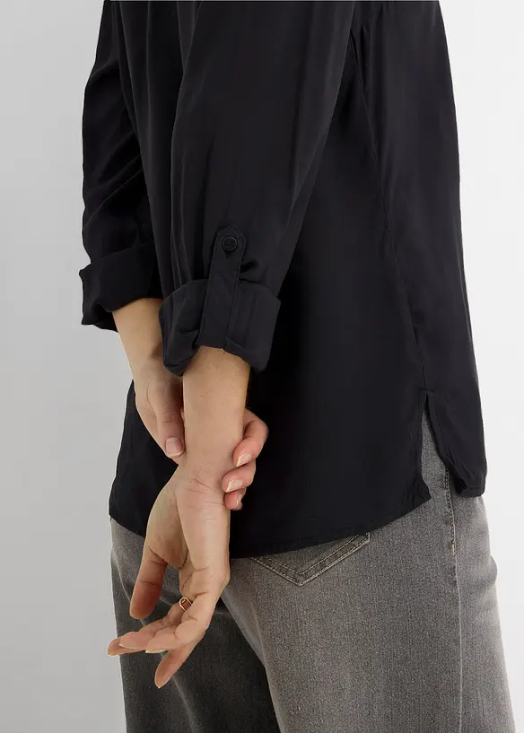 Lett bluse i fint fallende viskose, bonprix