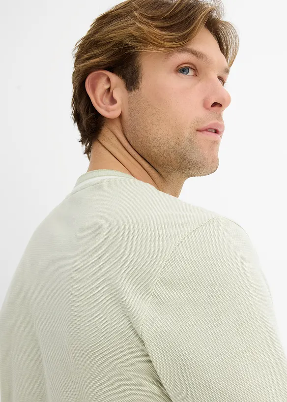 Pik&eacute;-T-skjorte av 100% &oslash;kologisk bomull, bonprix