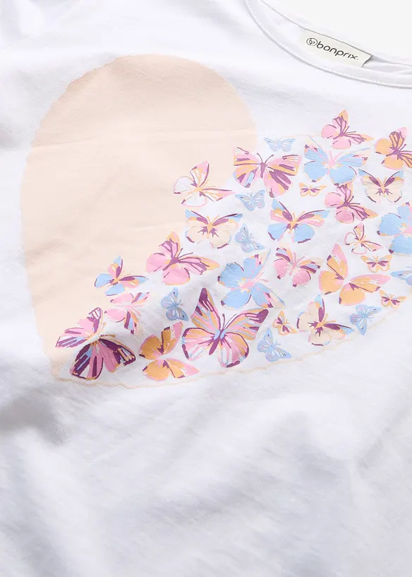 T-skjorte i 100% &oslash;kologisk bomull, bonprix