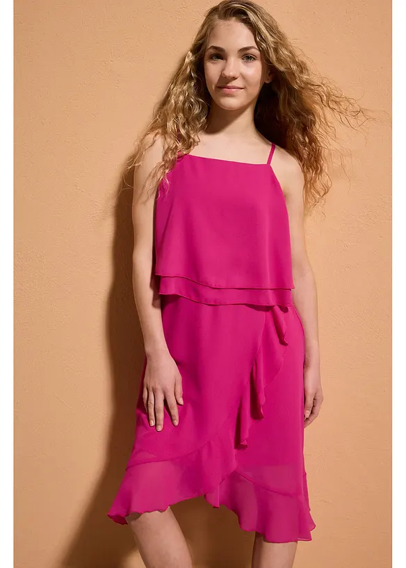 Chiffonkjole, bonprix