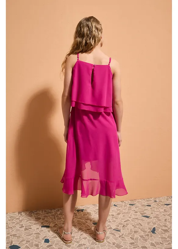 Chiffonkjole, bonprix