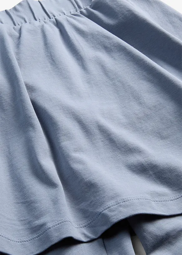 Caprileggings med skj&oslash;rt, bonprix