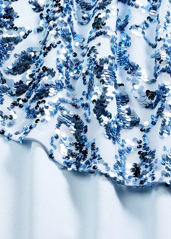 Cocktailkjole paljettcape, bonprix