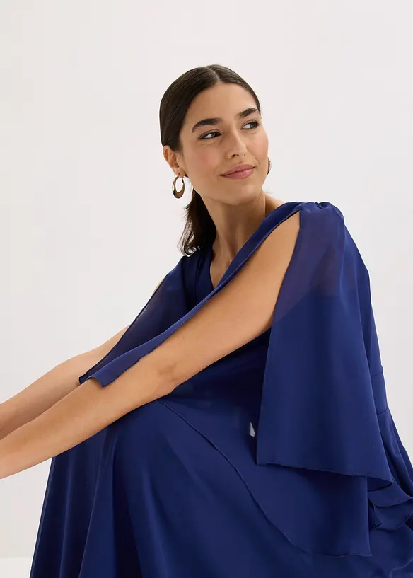 Selskapskjole i fin chiffon, bonprix