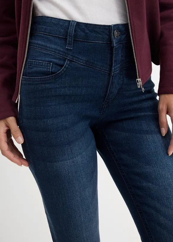 Skinny-jeans High Waist, cropped, bonprix