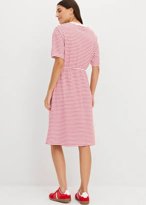 Jerseykjole i 100% bomull, bonprix